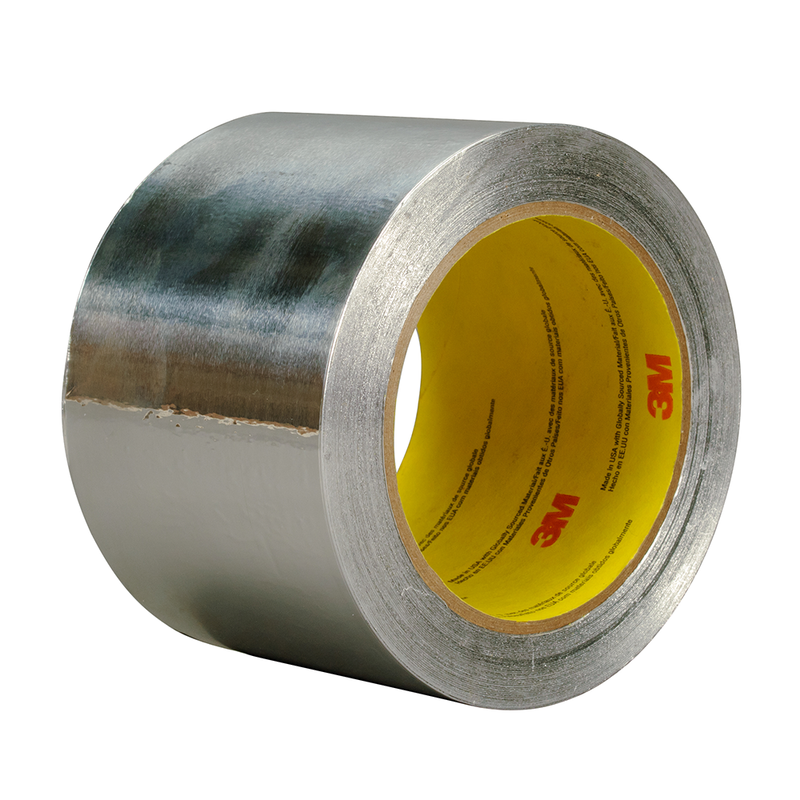 3M Aluminiumklebeband 438, Silber, 50 mm x 55 m, 0.18 mm