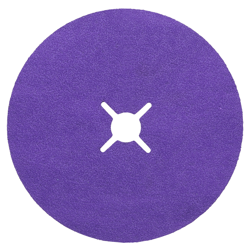 3M Cubitron 3 Fiberscheibe 1187C, 60+, 180 mm x 22 mm, Slotted, 25/Bag, 100 ea/Case