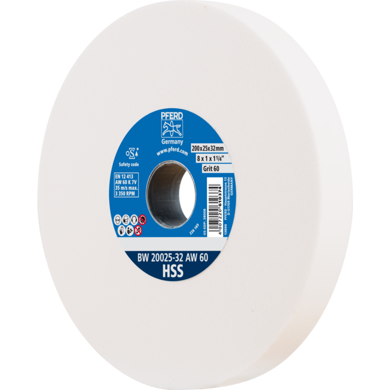 PFERD Schleifscheiben BW 20025-32 AW 60 HSS