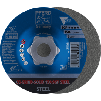 PFERD CC-GRIND (inkl. SOLID, FLEX, STRONG) CC-GRIND SOLID 150 SGP STEEL