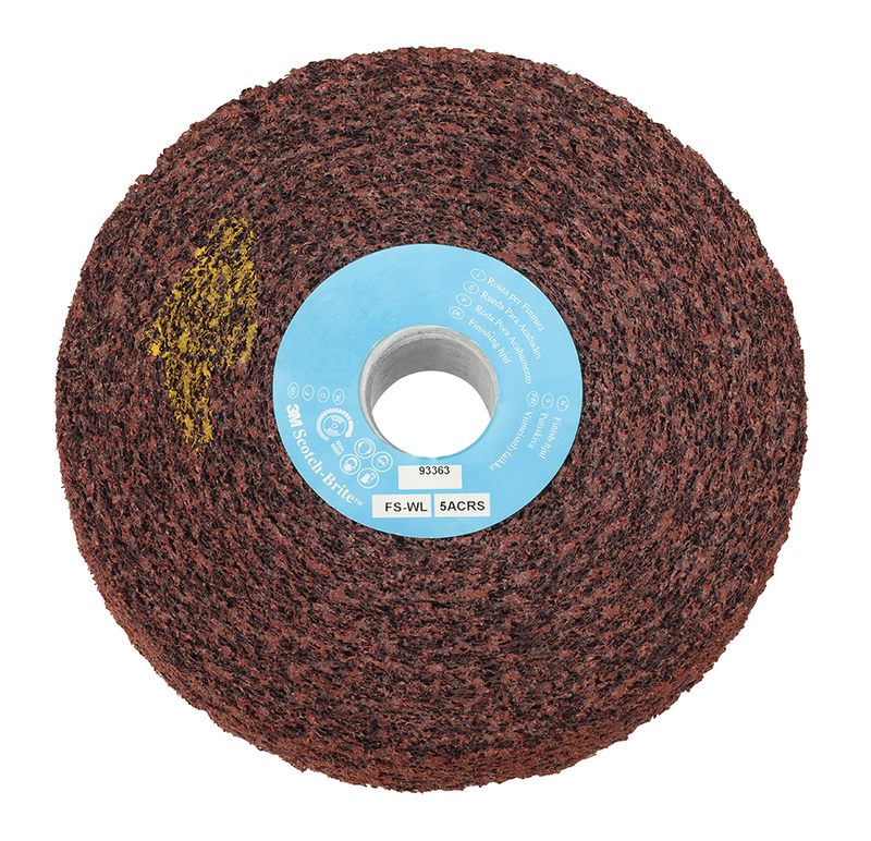 Scotch-Brite Finishing Kompaktscheibe FS-WL, 152,4 mm, 25,4 mm, 25,4 mm, Härte 5, A MED