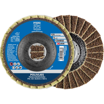 PFERD Vlieswerkzeuge PVL 125-X-LOCK A 100 G