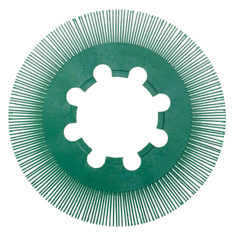 Scotch-Brite Radial Bristle Brush BB-ZB Einzelsegment, grün, 203 mm, P50, Typ S (Nachfüllpackung)
